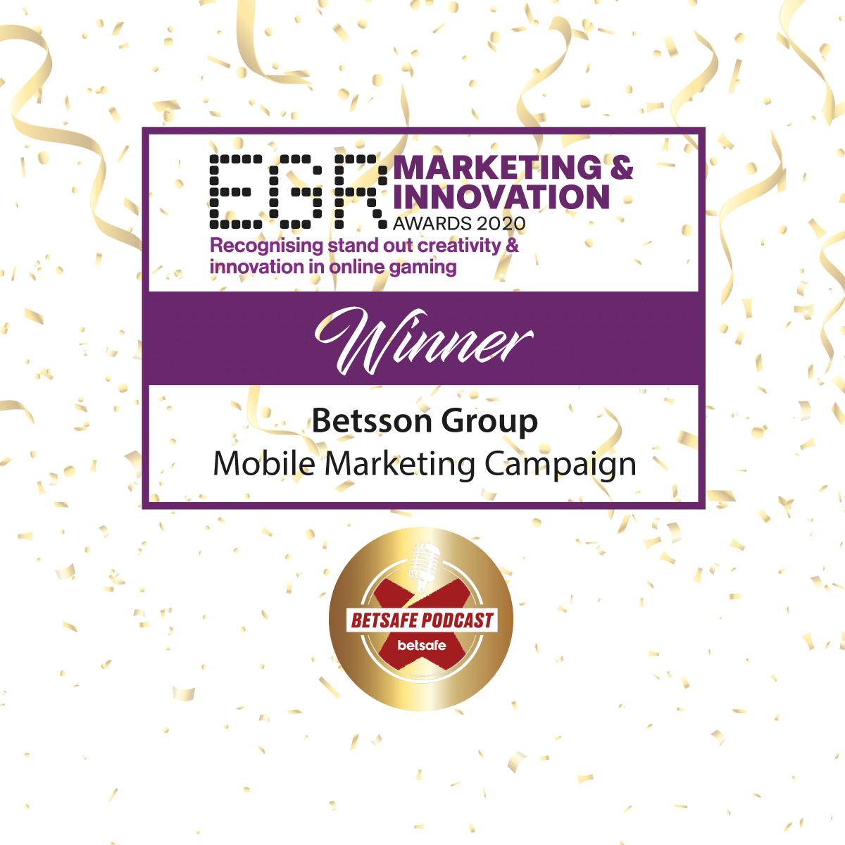 Betsson Group wins ‘Mobile Marketing Campaign’ Award