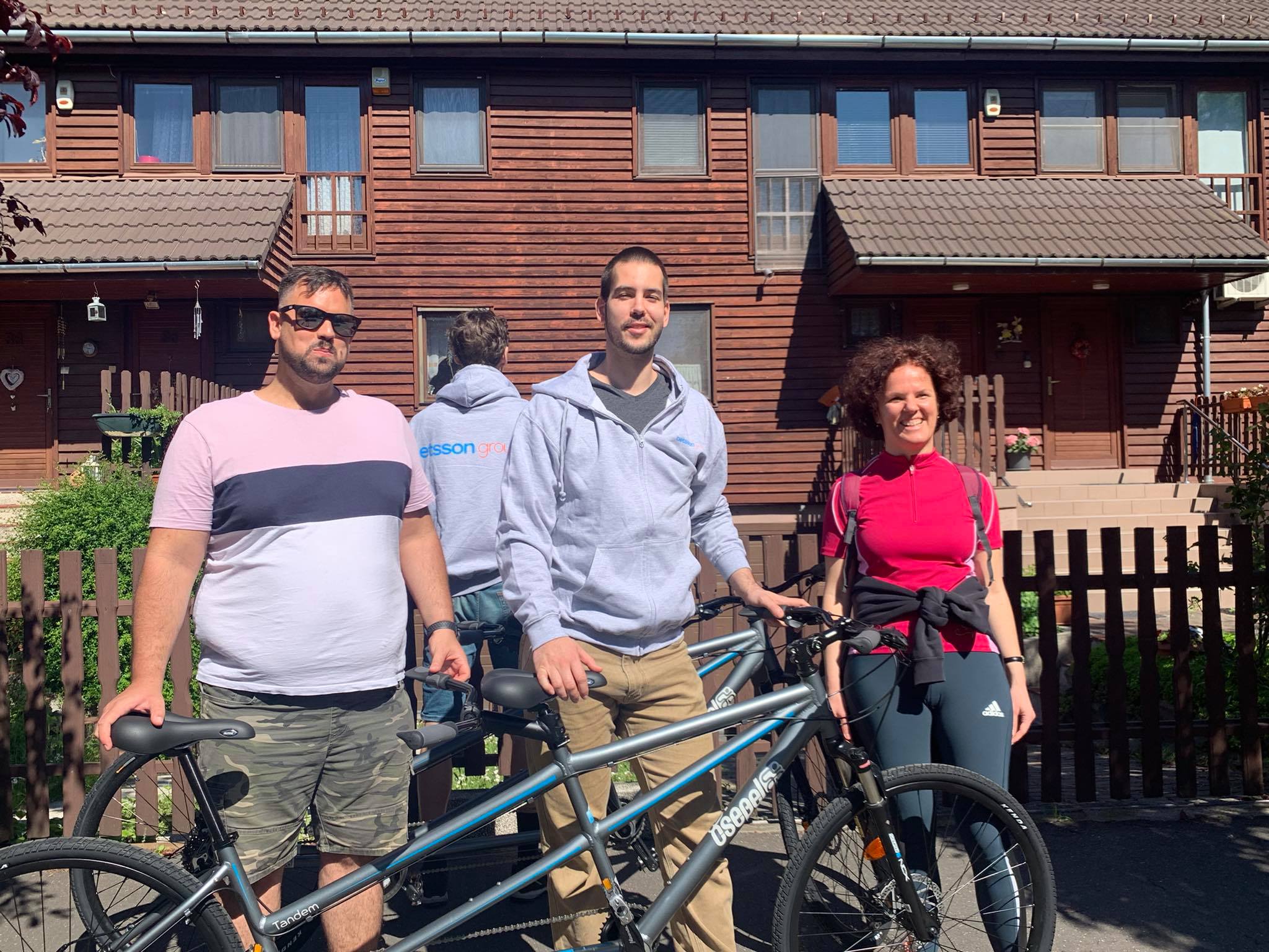 Tandem bikes to LÁSS Egyesület