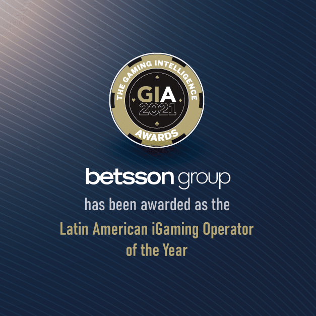 Betsson named ‘Latin American iGaming Operator’ 2021