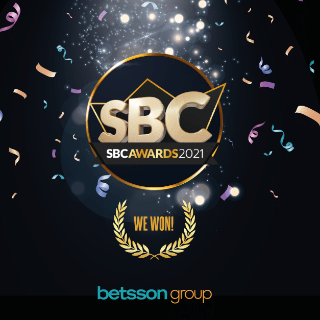 Hat-Trick for Betsson Group at SBC Awards 2021