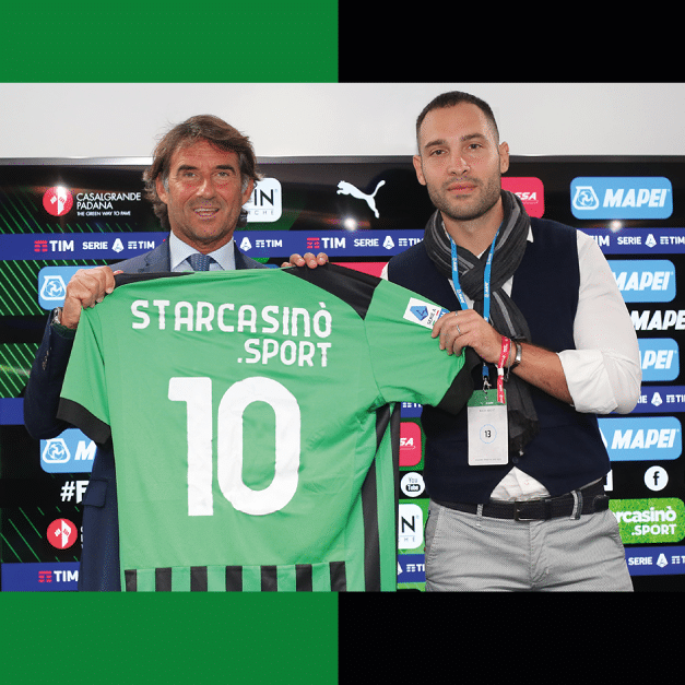 StarCasinò Sport becomes the Official Infotainment Partner of US Sassuolo to provide supporters unique experiences
