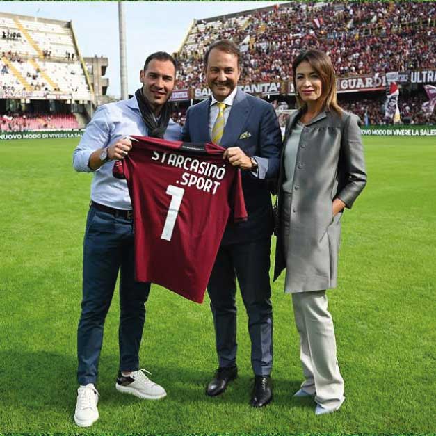 StarCasino Sport is the New US Salernitana Premium Partner
