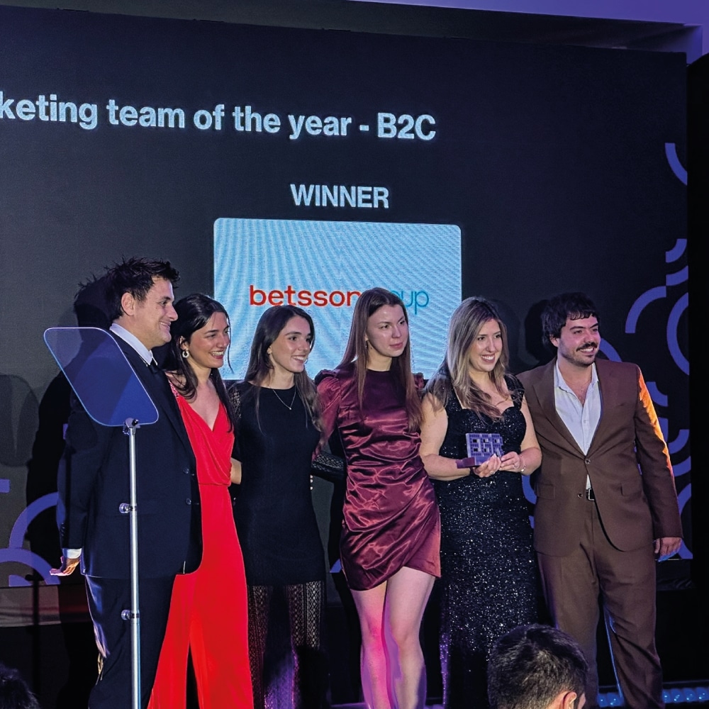 Betsson Group wins at the EGR Marketing and Innovation Awards 2025
