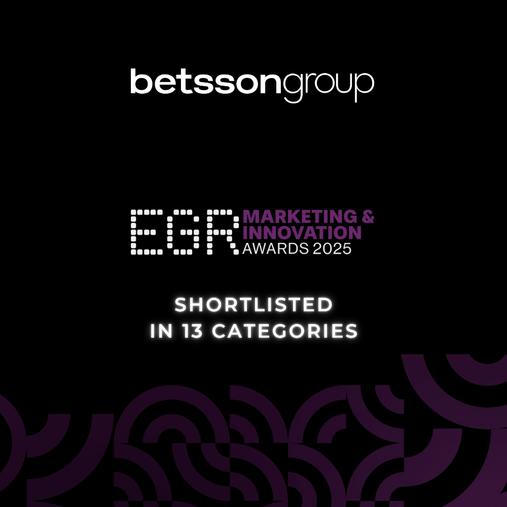 Betsson secures 13 nominations at the EGR Marketing & Innovation Awards 2025