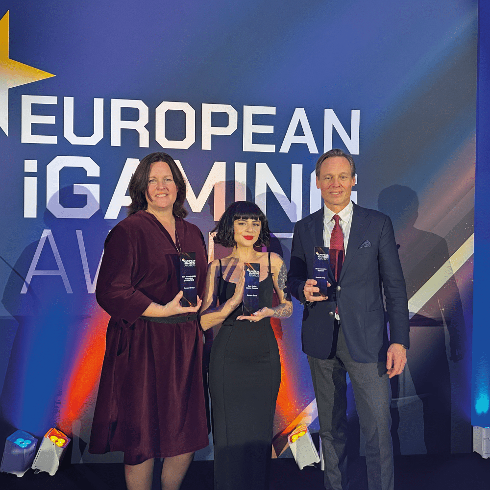 Betsson Group takes home the gold at the European iGaming Awards