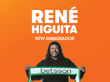 Betsson Group Welcomes Legendary Scorpion René Higuita as Brand Ambassador