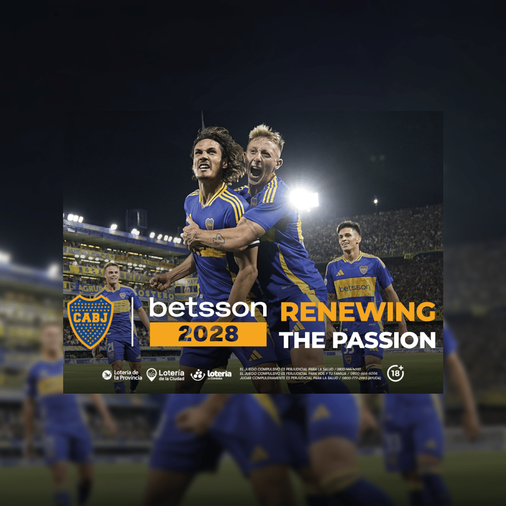 Betsson and Boca Juniors Announce Renewal of Successful Partnership