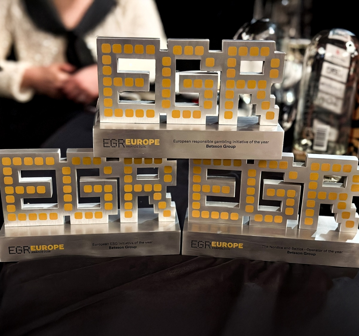 Betsson Group wins three titles at the EGR Europe Awards 2026, including two consecutive category victories 