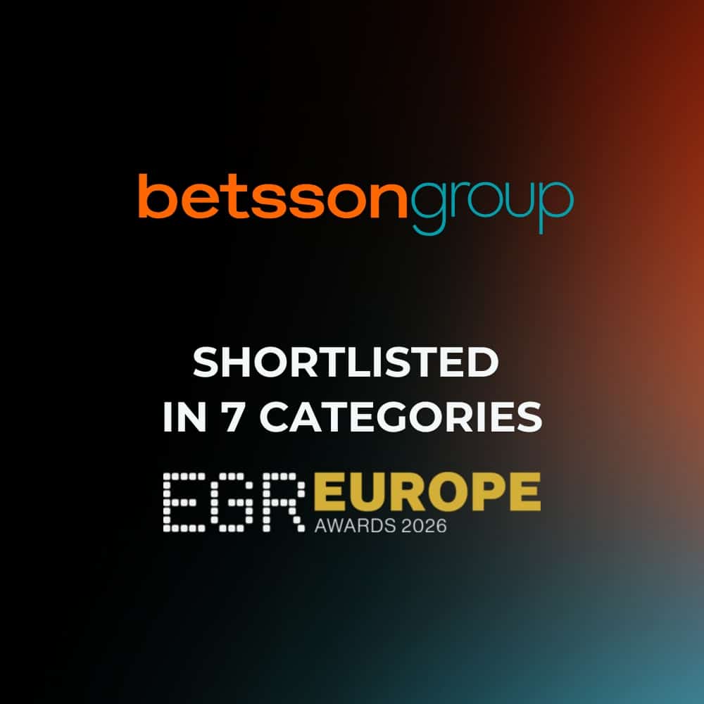 Betsson Group secures multiple nominations at the EGR Europe Awards 2026