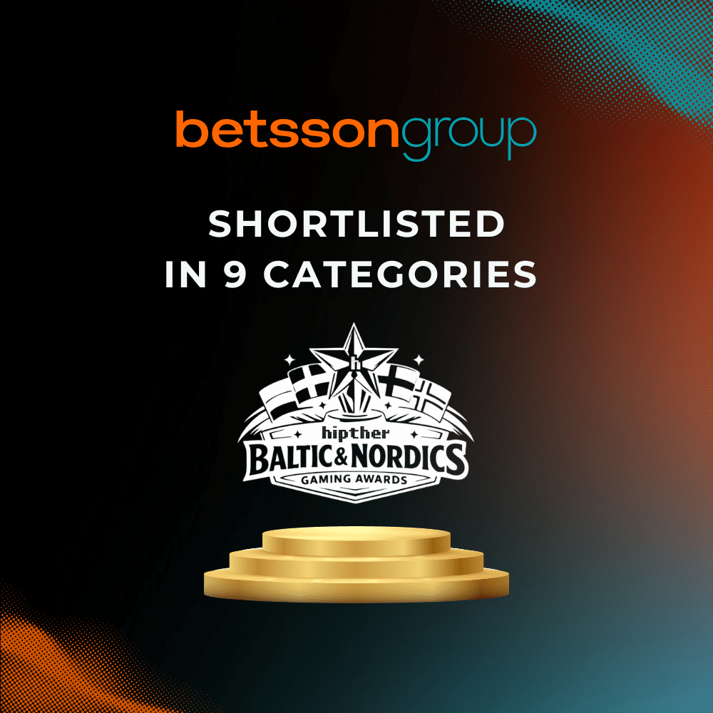 Betsson Group recognised with Multiple Nominations at the HIPTHER Baltic &amp; Nordics Gaming Awards